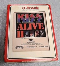 KISS ALIVE II - VOLUME 2 - 8 TRACK TAPE-GREAT CONDITION 1977 With Case - $12.89