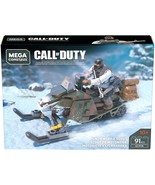 CALL OF DUTY Snowmobile Scout (GCP08) 91 pcs RARE BOX PRINT MEGA CONSTRU... - $59.99