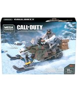 CALL OF DUTY Snowmobile Scout (GCP08) 91 pcs RARE BOX PRINT MEGA CONSTRU... - £47.06 GBP