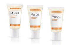 3 x Murad Essential-C Cleanser vitamin environmental shield - travel 1.5 x 3  - £14.08 GBP