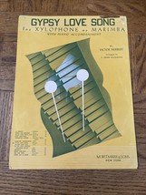 Gypsy Love Song For Xylophone Sheet Music - $193.45