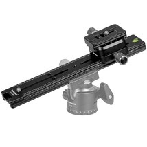 240Mm Professional Rail Nodal Slide Metal Quick Release Clamp,Dual Dovetail Came - £49.23 GBP