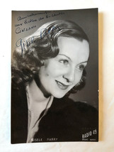Gisele Parry – Original Signed And Dedicated Photo - Very Rare – Calvin 1950 - £125.37 GBP