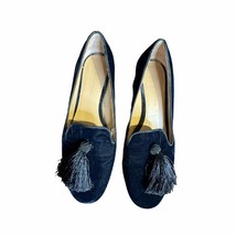 Banana Republic Womens Loafers Flats Shoes Heels Tasseled Suede Leather ... - £18.61 GBP