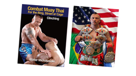 2 DVD Set Combat Muay Thai for the Ring, Street, MMA Cage DVD Walter Michalowski - £33.47 GBP