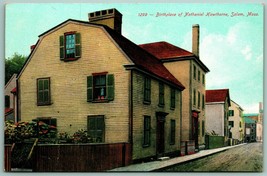 Birthplace of Nathaniel Hawthorne Salem Massachusetts MA UNP DB Postcard C14 - £2.62 GBP