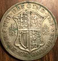 1935 Uk Gb Great Britain Silver Half Crown Coin - £7.68 GBP