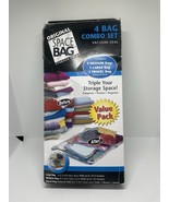 Original Space Bag Storage Pack 4 Bag Combo Set Jumbo, Large, Medium, Tr... - $24.27 CAD