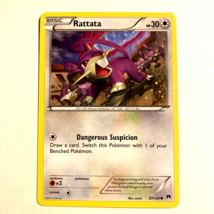 Pokémon TCG Rattata BREAKPoint 87/122 Regular Common LP - £1.27 GBP