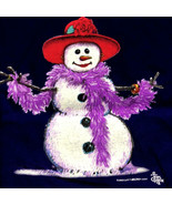 Red Hat T-shirt S L XL XXXL Snow Woman NWT Gildan Activewear Ultra Cotton - £16.12 GBP