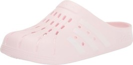 adidas Unisex Adult Adilette Clogs Almost Pink/Cloud White/Almost Pink Size 11 - £38.08 GBP