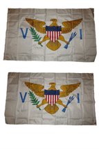 3x5 U.S. Virgin Islands 2 Faced Double Sided 2-ply Polyester Flag PREMIUM Vivid  - $19.88