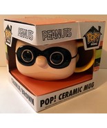 Funko POP Home: Peanuts - Halloween Masked CHARLIE BROWN Ceramic Mug in ... - £14.11 GBP