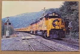 Locomotove Vintage Postcard Lot Of Two Metro North Chessies Steam Engine NY WV - £9.02 GBP