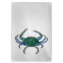 Betsy Drake Male Blue Crab Guest Towel - £27.33 GBP