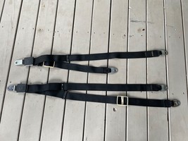 VW Beetle  1968-1971 front Seat Belt set. Lap/Shoulder Strap,  Repa. Dri... - $77.22