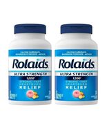 ROLAIDS Ultra Strength Antacid 1000 mg 200 mg Chewable Tablets FRUIT, 14... - $19.58