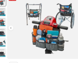 HandiStash Mobility ORGANIZER BAG for Scooter Walker Wheelchair w Cup Ho... - $22.72