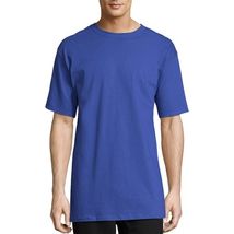 Hanes Men's and Big Men's Beefy-T Crew Neck Short Sleeve T-Shirt, Up To 5XL - $16.86