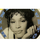 Whitney Houston Collectable Badge Button Pinback Vintage - £15.56 GBP