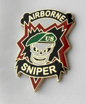 US SPECIAL FORCES SNIPER GREEN BERET ARMY AIRBORNE LAPEL PIN BADGE 1.25 ... - £4.59 GBP