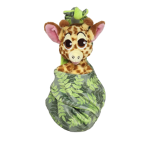 Disney Parks Baby Girafe In Pouch Swaddle Blanket Stuffed Animal Plush Toy - £14.67 GBP