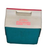 Vintage Igloo Little Playmate Cooler Rare Teal Green and Pink 7-quart or... - $19.79