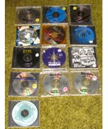 Vintage CD COMPUTER SOFTWARE for PC 13 separate CD&#39;s  - $0.00