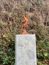 Mythic Ascent – Iron Sculpture. 30x13x11cm - 3.9Kg - $189.95
