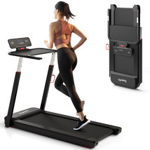 3Hp Running Machine Adjustable Height Folding Treadmill App Control Tabl... - £469.21 GBP