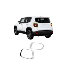Tail Lights Cover Trim for Jeep Renegade 2015-2023 (4PCs) Chrome Finish ... - £113.11 GBP