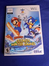 Mario &amp; Sonic at the Olympic Winter Games (Wii, 2009) Complete CIB - $18.69