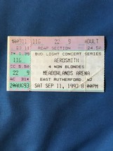 Vintage Used Concert Ticket Aerosmith/4 Non Blondes 1993 *Nice Condition... - $11.99