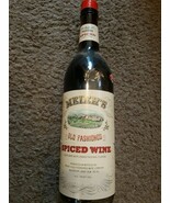Vintage 70&#39;s 80&#39;s Meier&#39;s Old Fashioned Spiced Wine Bottle Silverton Ohio - $615.06 MXN
