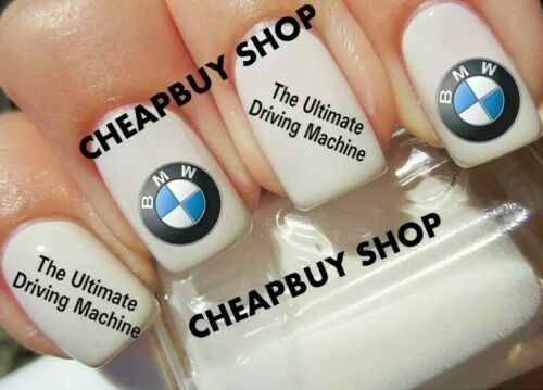 40 BMW Auto Racing Model Car Show》Nail Art Decals