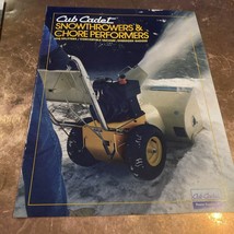 Original Cub Cadet ~ Chore Performers Snowthrower Log Splitter Dealers B... - $13.50