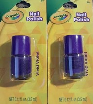 Lot of 2 Nail Polish - Vivid Violet - £6.45 GBP