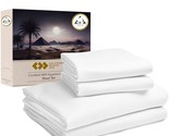 Certified Luxury 100% Egyptian Cotton Bed Sheets, King Sheets For King S... - £106.63 GBP