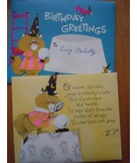 Mid Century American Greetings Multi Size Birthday Greetings Card 1960s - $6.99