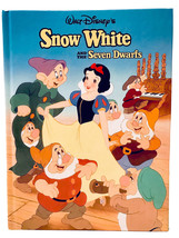 Walt Disney&#39;s 1993 Snow White And The Seven Dwarfs Classic Series Hardcover Book - £5.47 GBP