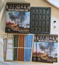 2019 Bar-Lev 1973 Arab Israeli War Deluxe Edition Compass Games UNPUNCHED - $98.00