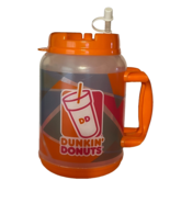 Whirley Drink Works DUNKIN DONUTS Large 64oz Travel Tumbler Mug Jug Straw 2017 - $37.59