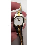 Vtg Caravelle Bulova Watch. Two Toned.sliver/gold - $31.00