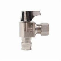 Sioux Chief 130-G2W1C Stop Supply Angle 1/2 X 3/8&quot;  1/4 Turn, Nickel Pla... - £98.29 GBP