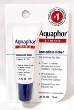 Aquaphor LIP REPAIR Severely Dry Lips Balm Soothe Shea Butter .35 oz/10m... - $12.99