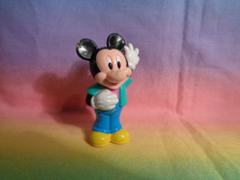 Disney Mickey Mouse PVC Figure  or Cake Topper - as is - very scraped - $2.51