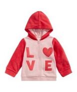 First Impressions Baby Girls Love Minky Hoodie - $18.00
