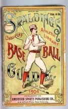 Spalding&#39;s Official Baseball GUIDE-1904-HISTORICAL-STATS-4 1/4 X 6 3/8- Vg+ - £329.05 GBP