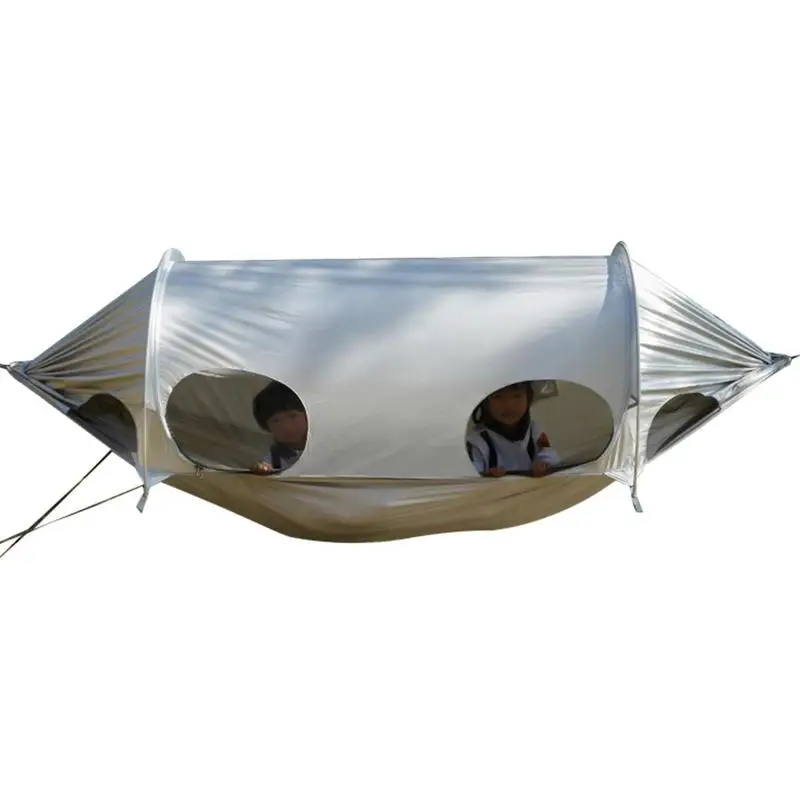 Two Person Hammocks With Spacecraft Shape And Mesh Portable Hammocks For... - £69.38 GBP+