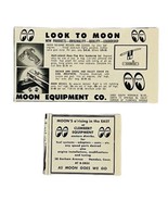 Vtg 1959 Moon Equipment Print Ad Hot Hot Racing Speed Clembert Equipment... - $11.72 CAD